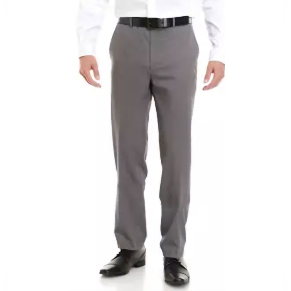 Chaps Flat Front Dress Pants - Picture 2 of 8
